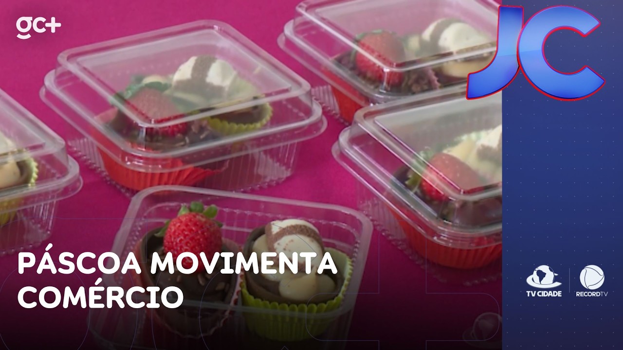 Páscoa aquece comércio com venda de ovos de chocolate, industriais e artesanais | Jornal da Cidade