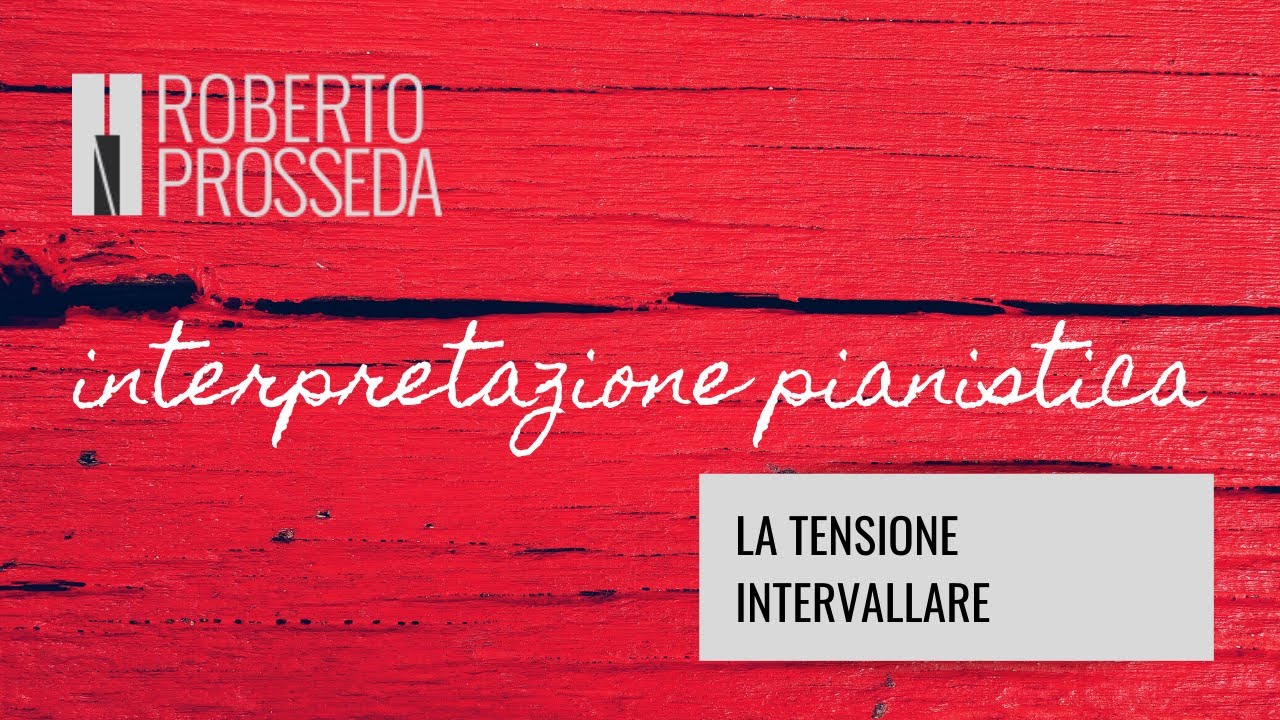 Interpretazione pianistica - 4: La tensione intervallare | Bach Partita n 1