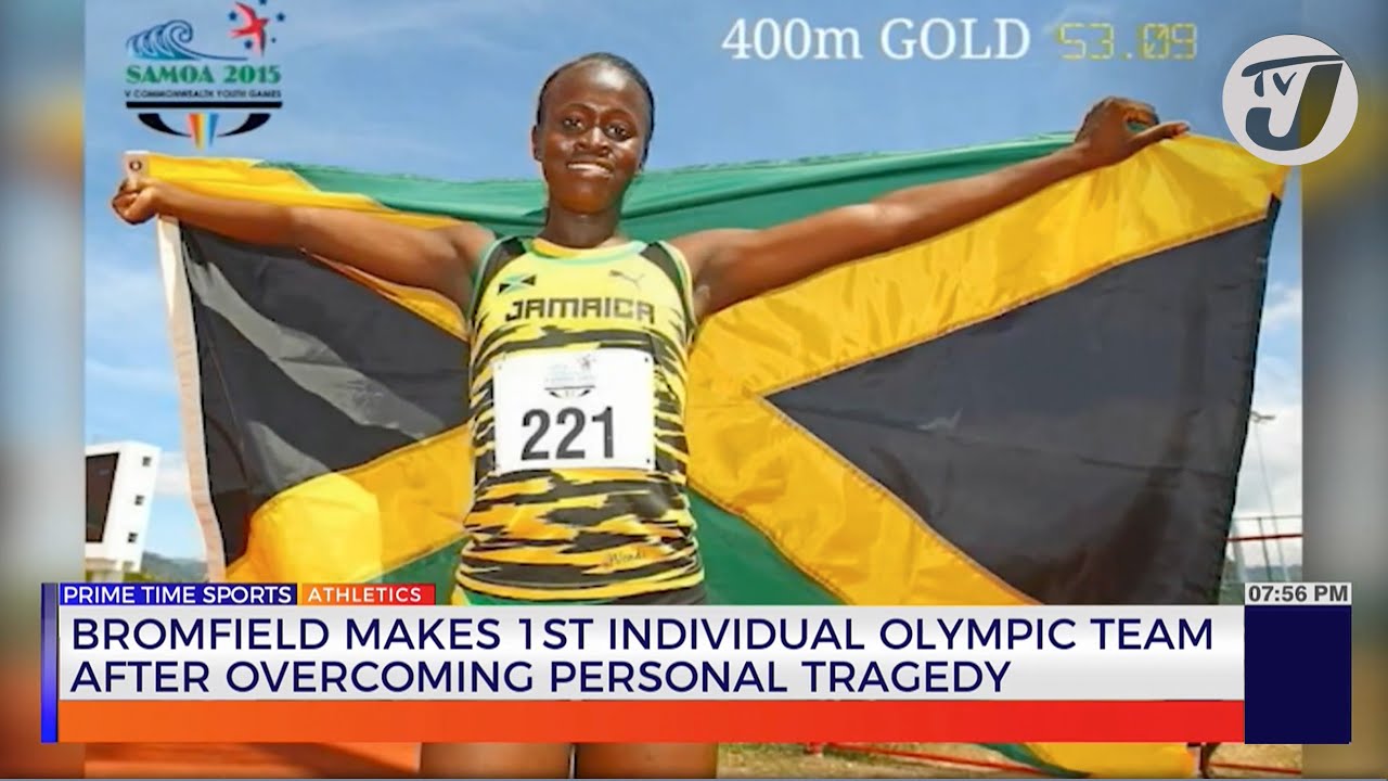 Bromfield makes 1st Individual Olympic Team after Overcoming Personal Tragedy