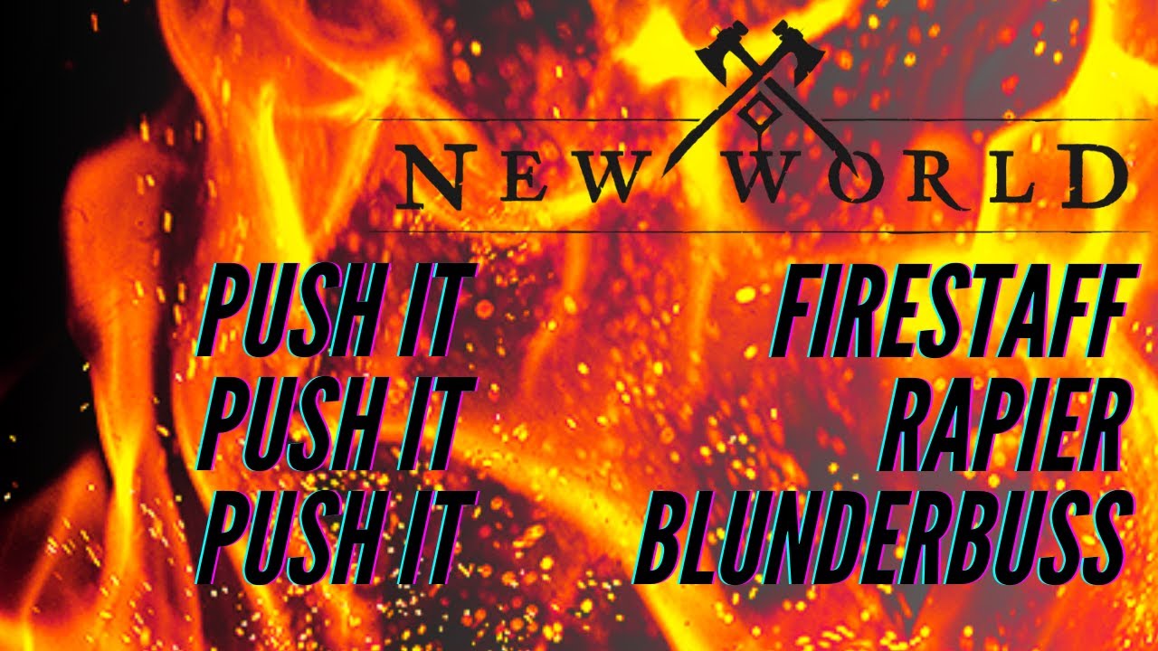 Firestaff rapier blunderbuss. Can't be more meta xD | New world PVP MONTAGE SEASON 4