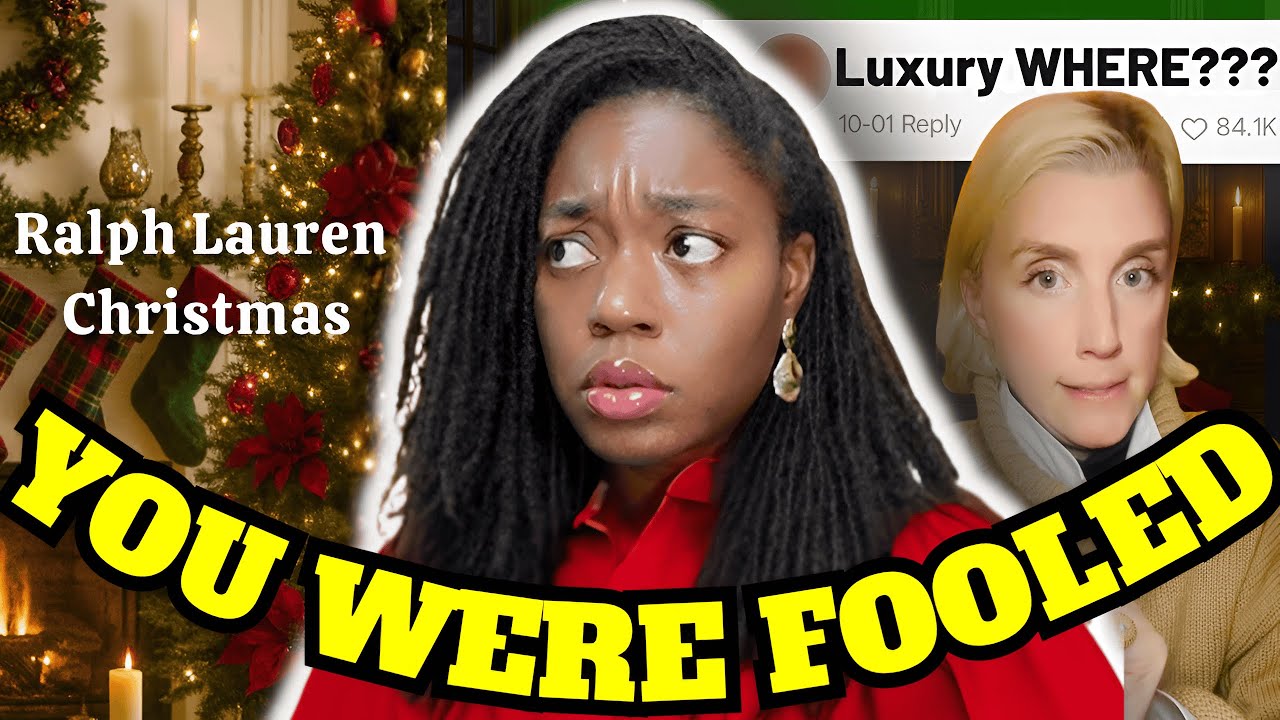 Wait, Ralph Lauren Just SOLD Us Regular Christmas as LUXURY?!