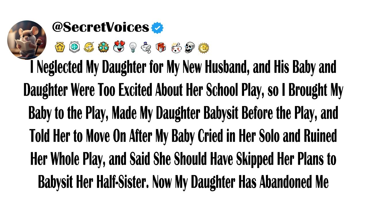I Neglected My Daughter for My New Husband, and His Baby and Daughter Were Too Excited About Her ...