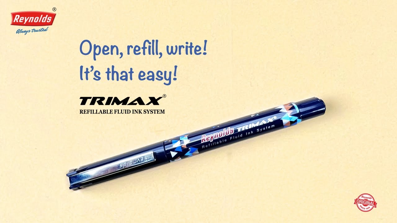 Refill (Refuel) you dreams with Reynolds Trimax