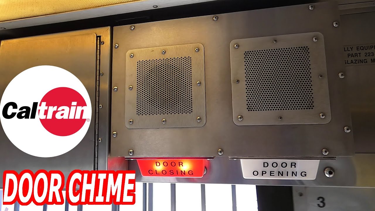 My recordings of Caltrain's Diesel Fleet Door Chimes & Announcements