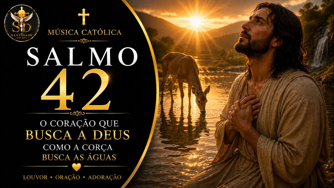 salmo 42: Coração que busca a Deus - Música #salmos #salmo #musica #louvor #gospelmusic