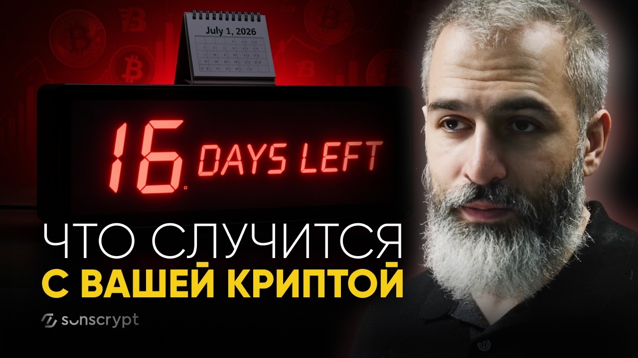С 1 июля 2026 года правила изменятся навсегда. Что сделать с криптой прямо сейчас