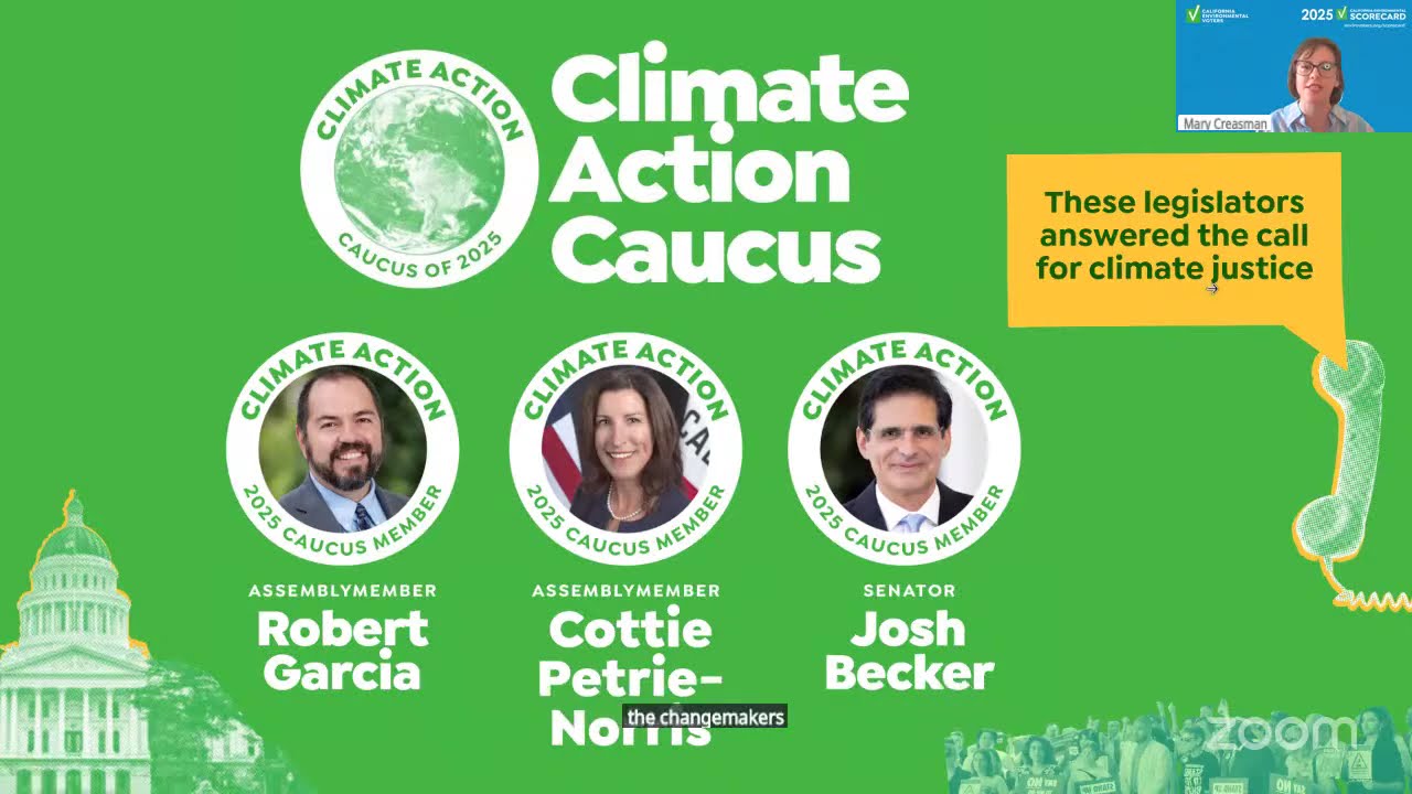 EnviroVoters 2025 Scorecard Press Conference