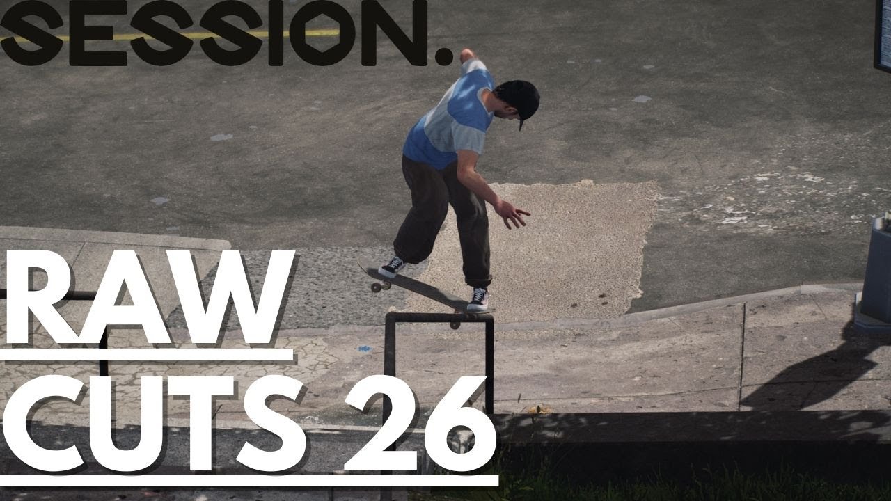 SESSION: Skate Sim Realistic Gameplay Raw Cuts 26 #sessiongame #sessiongameplay #sessionskatesim