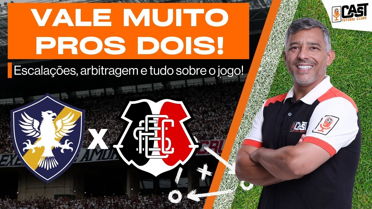 RETRÔ X SANTA CRUZ PELO CAMPEONATO PERNAMBUCANO I ESCALAÇÕES, ARBITRAGEM E TUDO DO JOGO I CAST FC