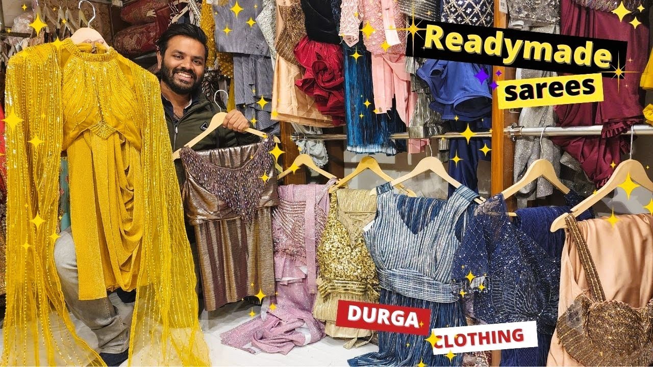 😍(Shrug-saree)श्रग वाली साडी 😍1 minute saree😮| offer केवल आज के लिए ! DURGA CLOTHING readymade frill