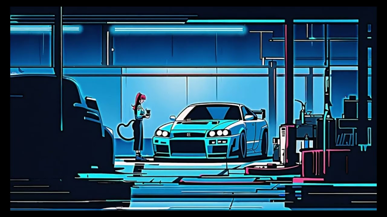 Night Drive Phonk / Chillwave - Music for Driving & Coding [R34 JDM Vibe]