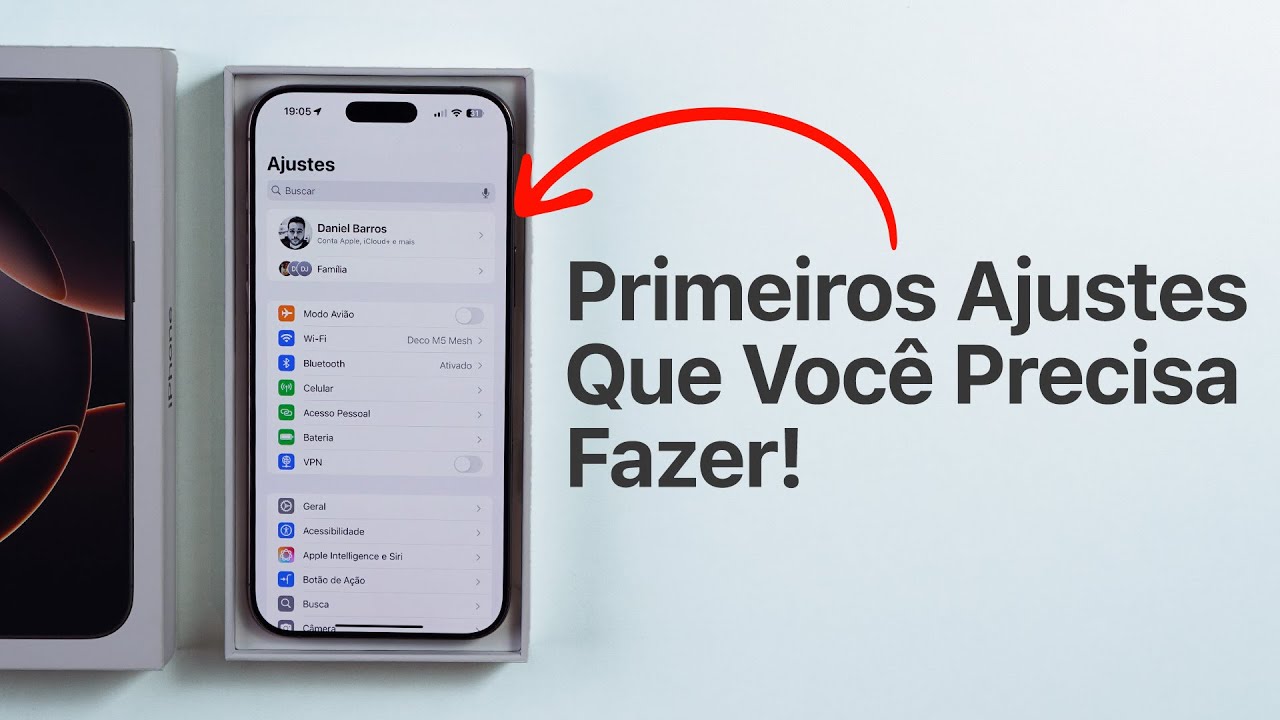 Primeiros Ajustes que você PRECISA Fazer no seu iPhone!
