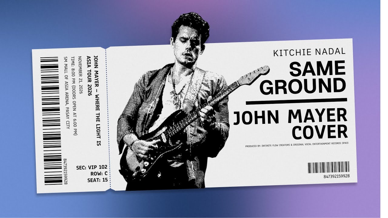 Same Ground  - John Mayer Cover | Original by Kitchie Nadal, OPM | Soul Blues Cover
