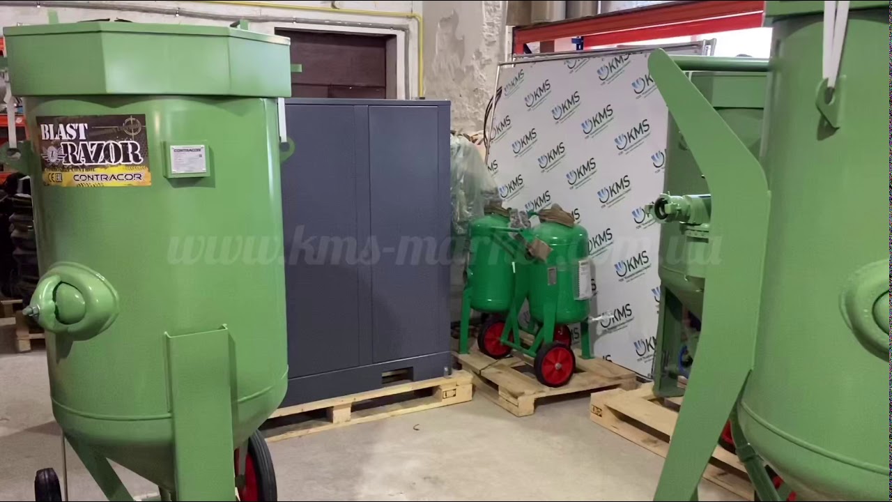 Абразивоструйный аппарат Contracor BlastRazor Z-200 Z-200RC пескоструйный дробеструйный отзыв купить