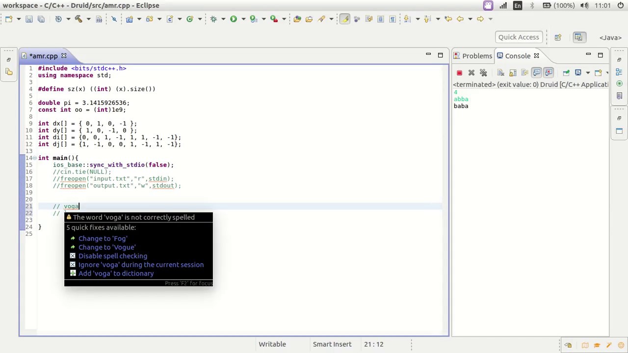B. Decoding - Codeforces Round #386 (Div. 2)