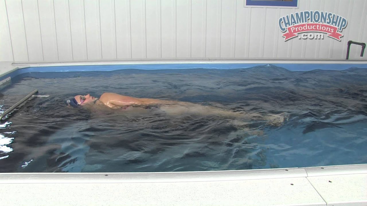 David Marsh & Endless Pools, Backstroke Technique (clip)