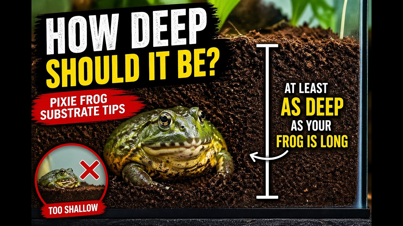 Pixie Frog Substrate Care Tips