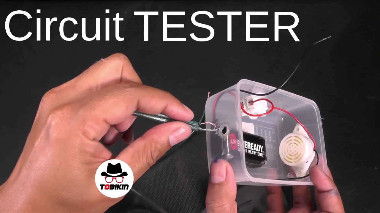 DIY Simple Circuit Tester (Continuity Tester with Buzzer)