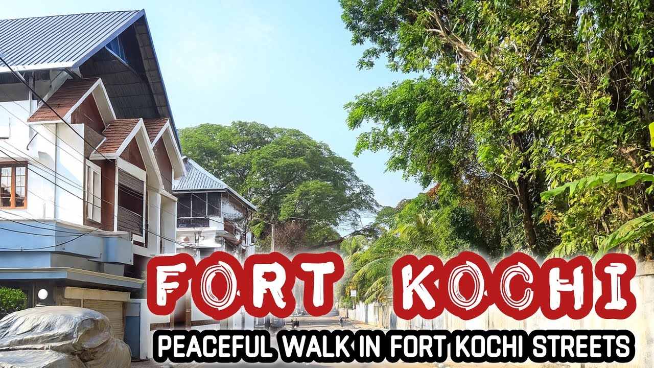 Walking Through Fort Kochi Streets - Kerala, India 🇮🇳