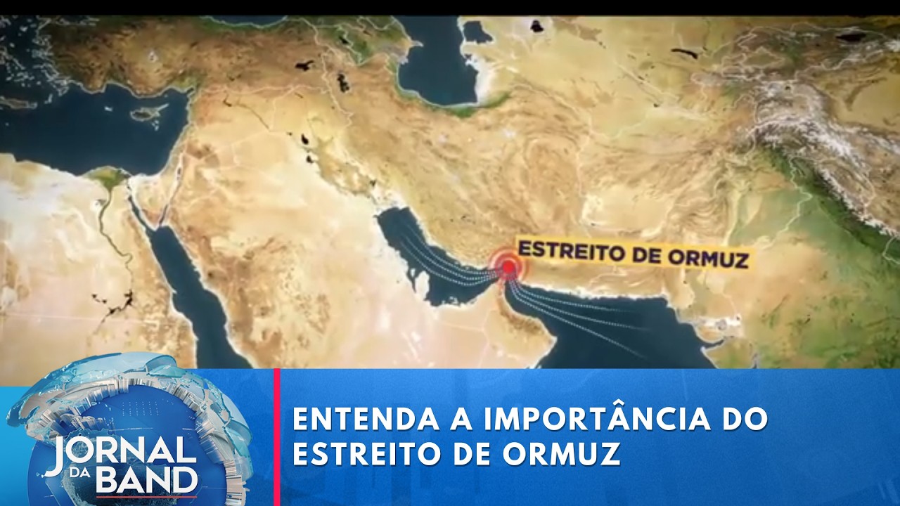 Por que o Estreito de Ormuz é a peça-chave na guerra com o Irã? | Jornal da Band