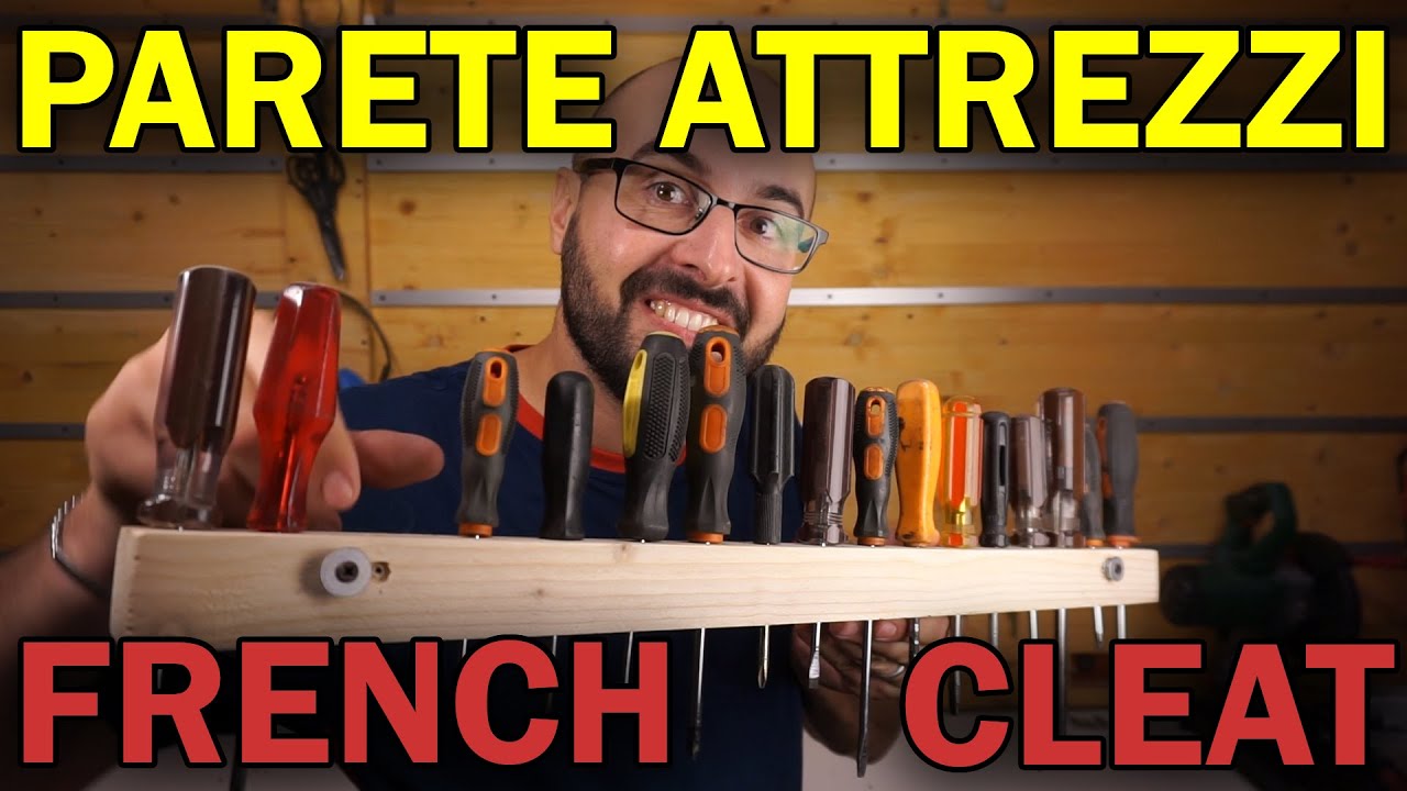 PARETE ATTREZZATA CON FRENCH CLEAT - TUTORIAL!!!