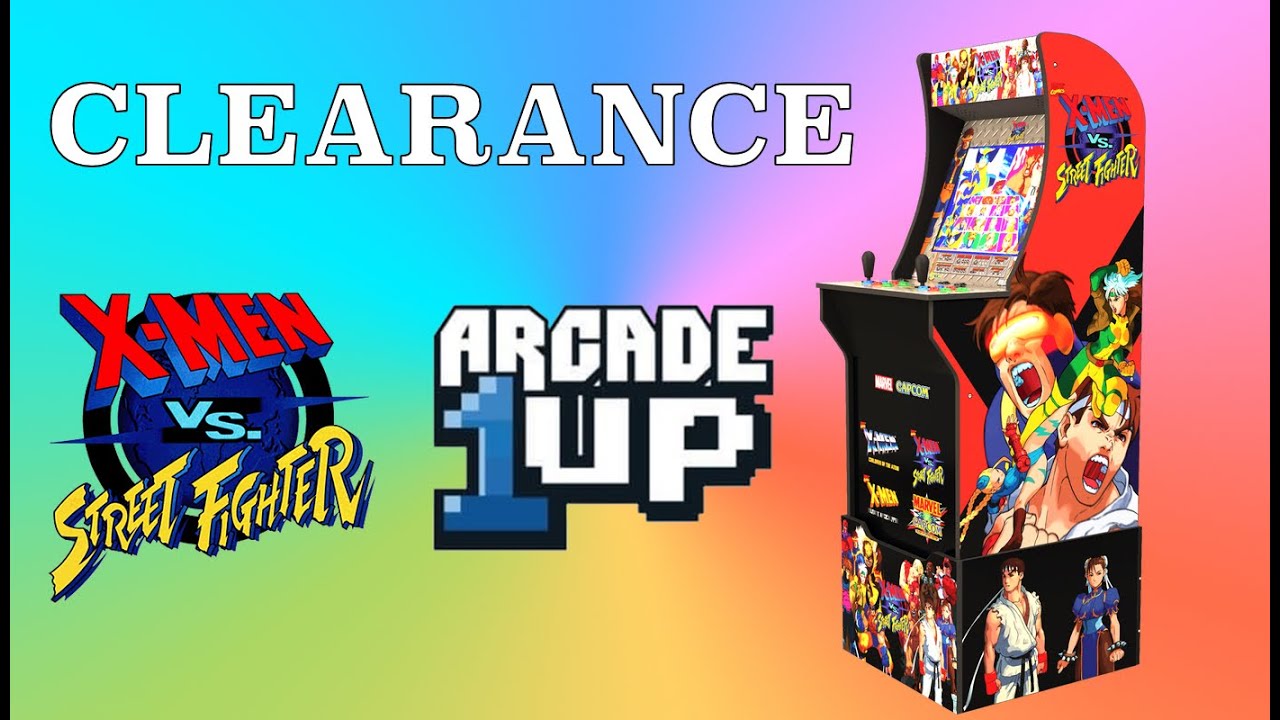 Arcade1Up X Men vs Street Fighter | Clearance