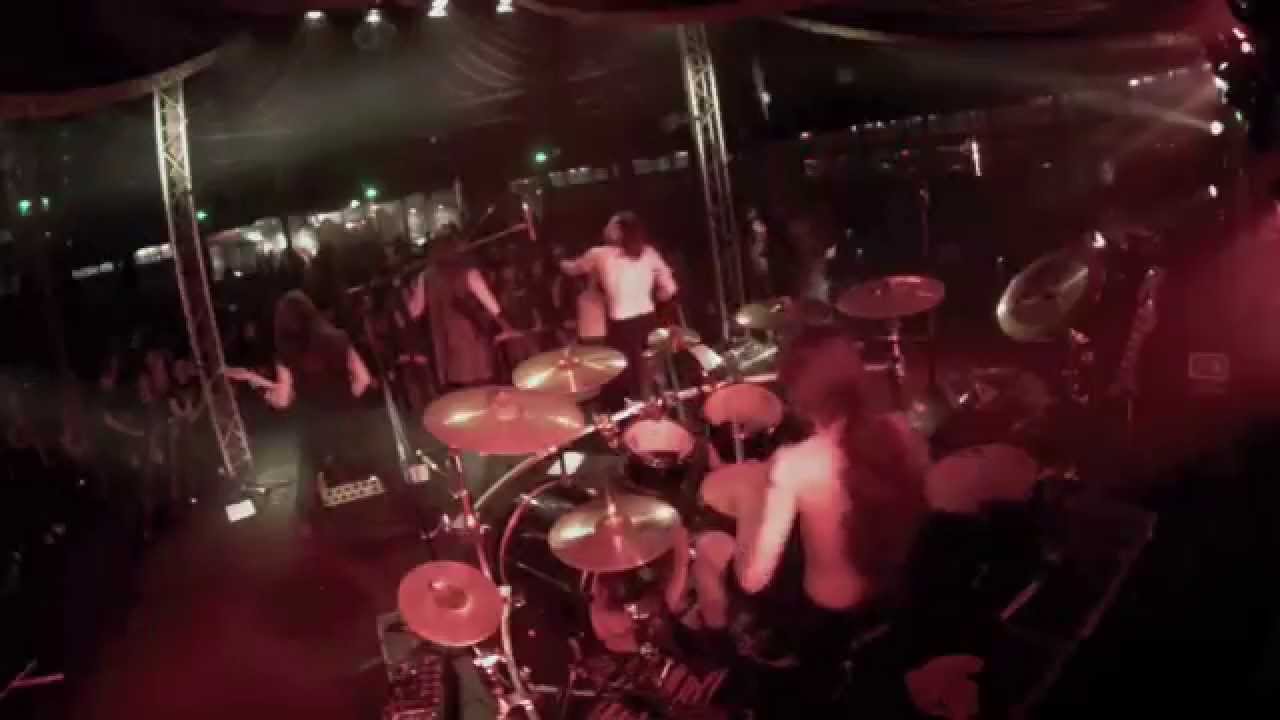 Sekhmet - Drum Solo + Ashes and Dust (Live @ Magic Mirrors, Le Havre, Feb 20, 2015)