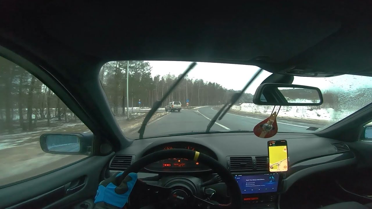 BMW E46 330D M57 | Straight Pipe ASMR | A bit more RPM's | GoPro POV