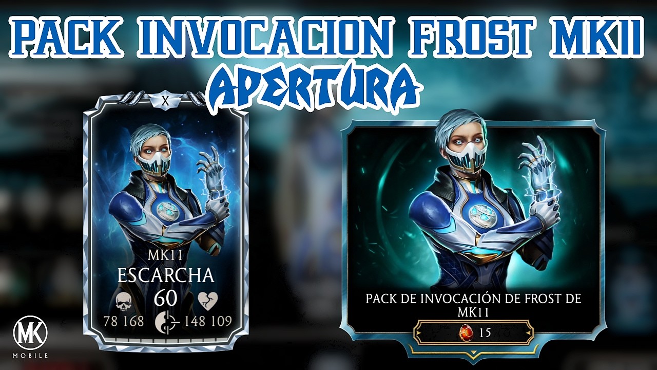 MAXEANDO A LA ELSA ❄️ Apertura Pack Invocación Frost MK11 | Mortal Kombat Mobile 