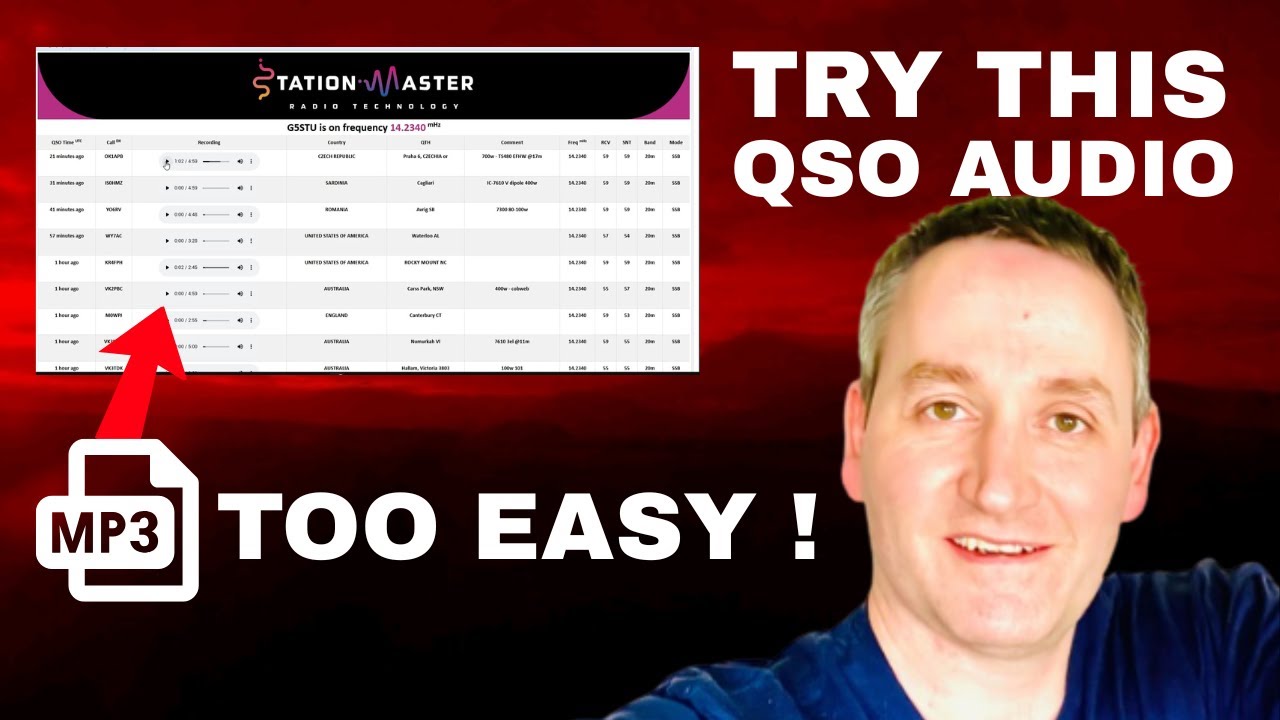 Запишите все ваши радиолюбительские QSO