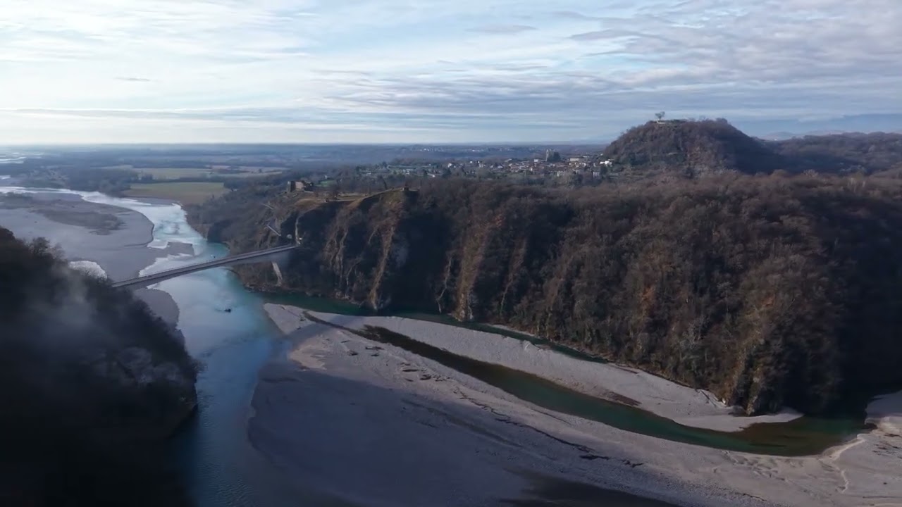 Castello di Ragogna e il Tagliamento