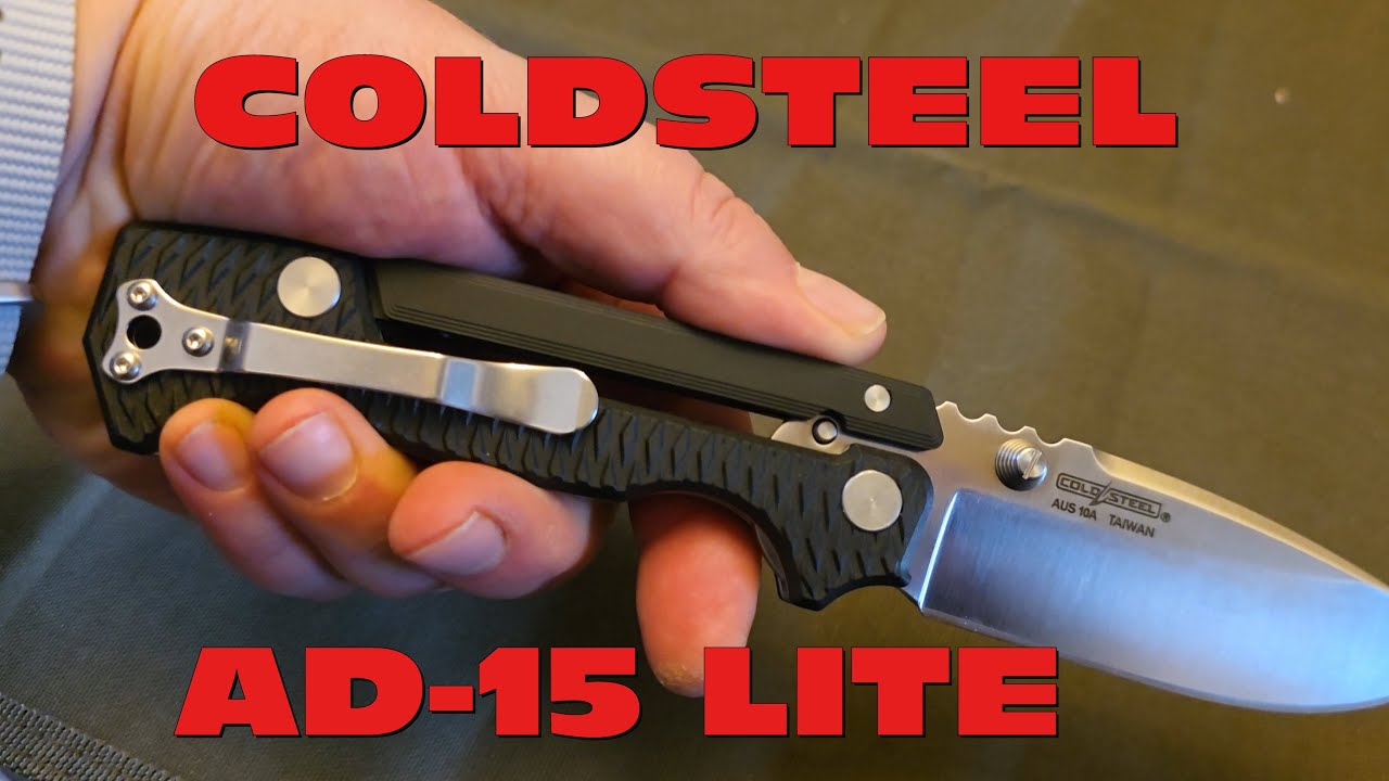 Nóż Coldsteel AD15 LITE unboxing, a wszystko przez AD10...