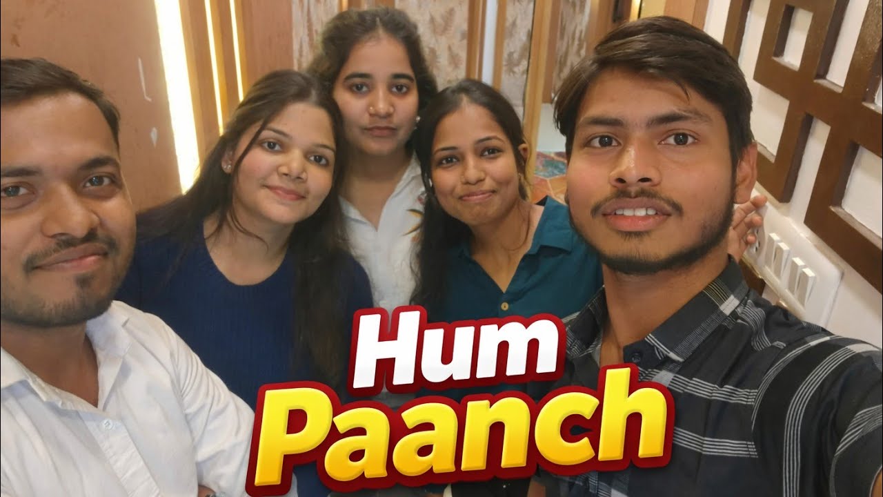 😂 Hum Paanch  😂 / #friends / vlog number 3 / vlogwithankit 