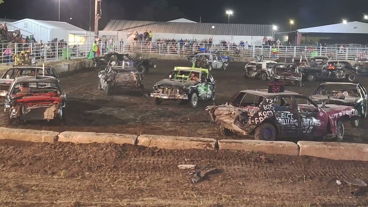 Ottawa, Kansas demolition derby 2024 October 