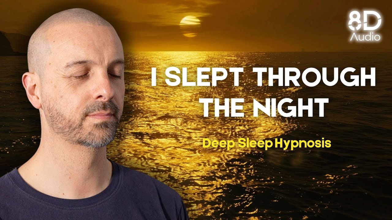 [STRONG 8D AUDIO] Deep Sleep Hypnosis - For Deep Sleep Tonight | Black Screen Guided Meditation