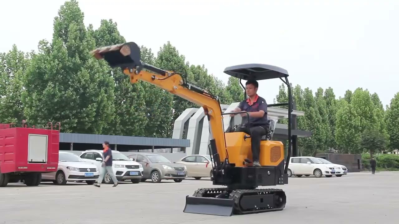 1 Ton Mini Excavator#MiniExcavator #1TonDigger #GardenEquipment