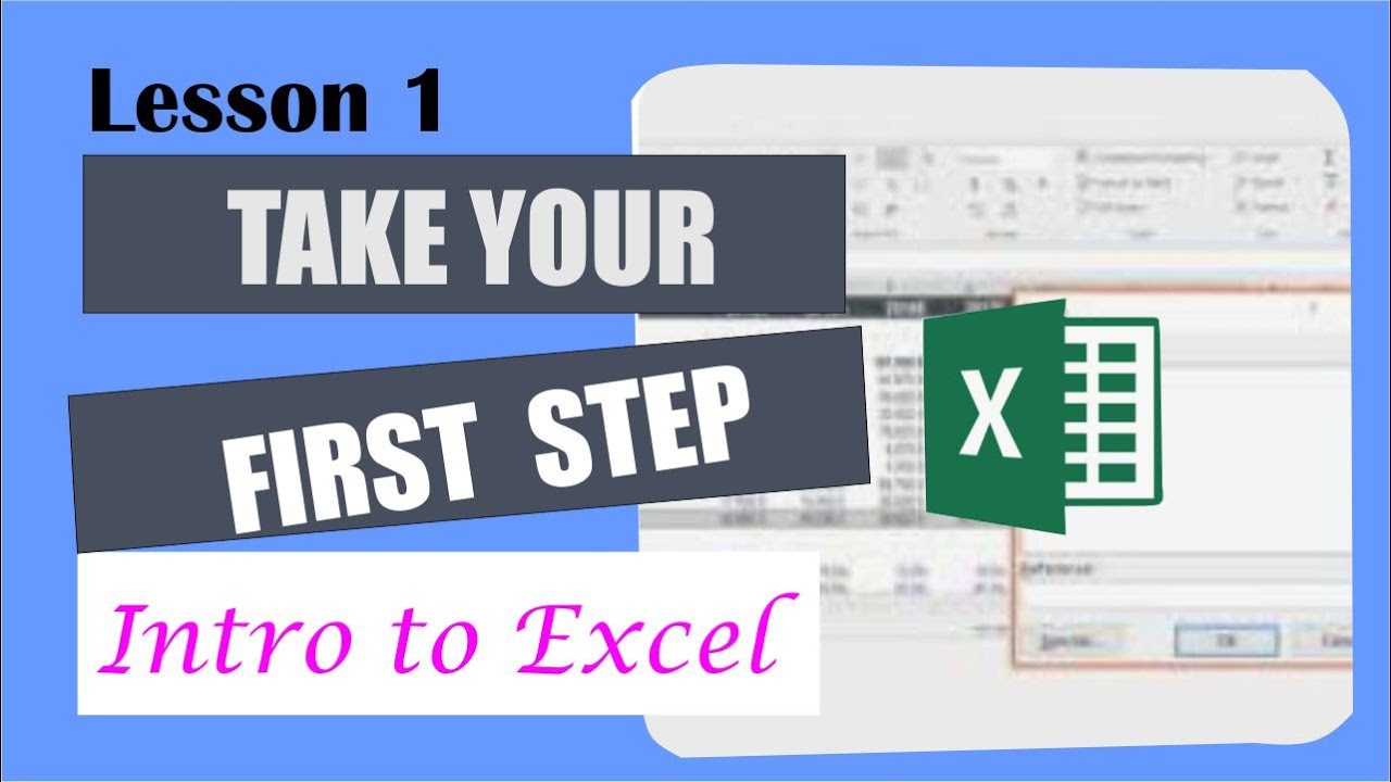 Microsoft Excel from scratch – step by step guide