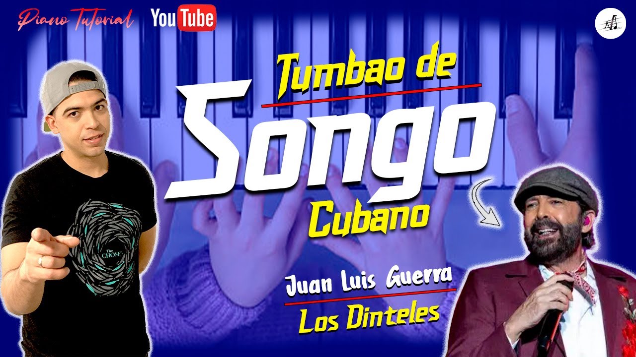 Tumbao de Songo cubano. Como tocar songo en el piano. Los dinteles Juan Luis Guerra piano tutorial.