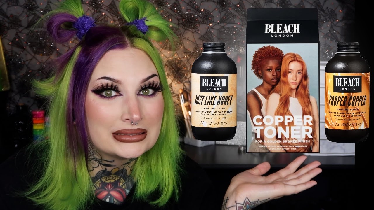 Trying Some Natural Bleach London Colors