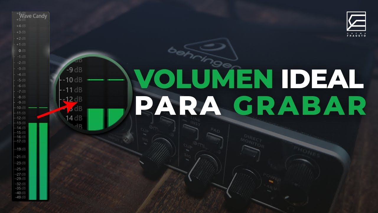 ¡Lo que HACES MAL AL GRABAR!  // CUIDA TUS PRE-AMPLIFICADORES AL GRABAR (GANANCIA)