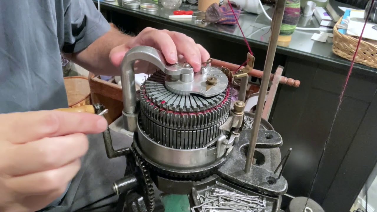 Circular Sock Knitting Machine (CSM) Standard Sock Demo