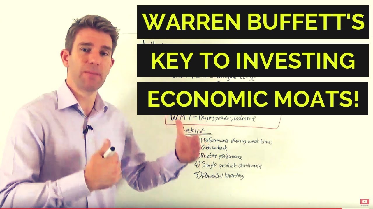 Warren Buffett's Key to Investing? WIDE MOATS 🌉
