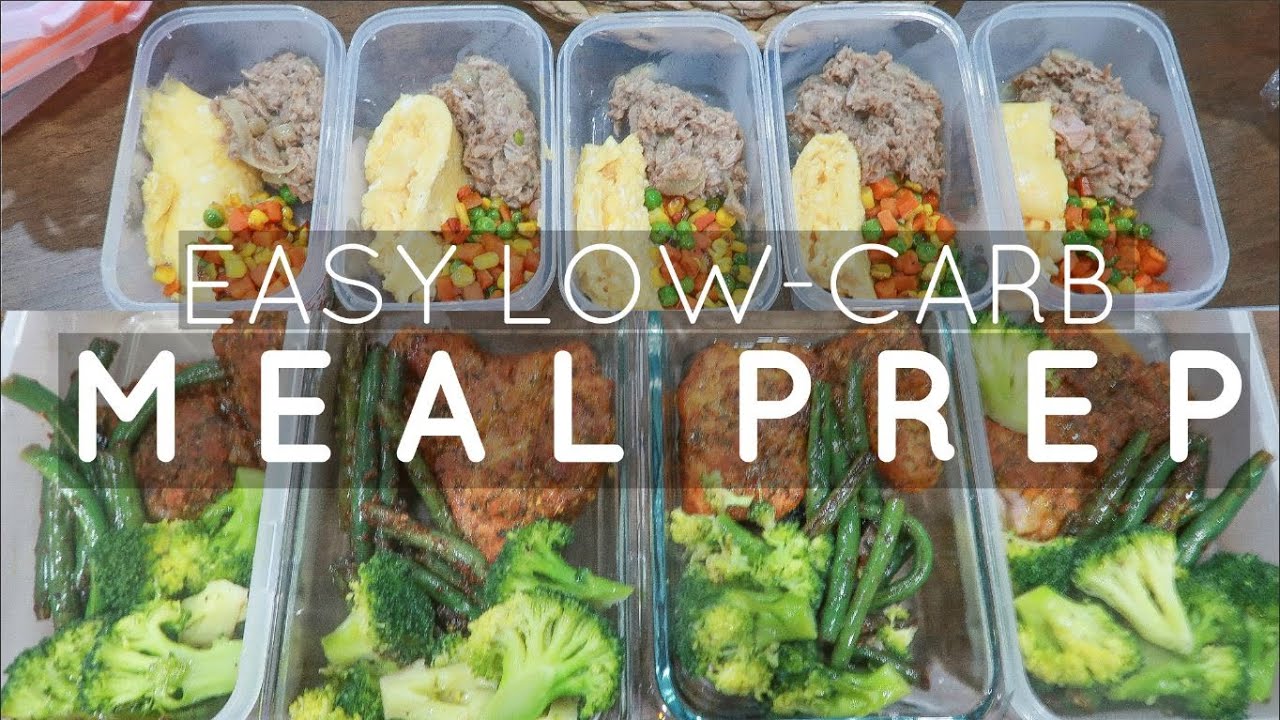 Easy and Healthy Meal Prep | Low Carb Meal Prep | Baon Ideas
