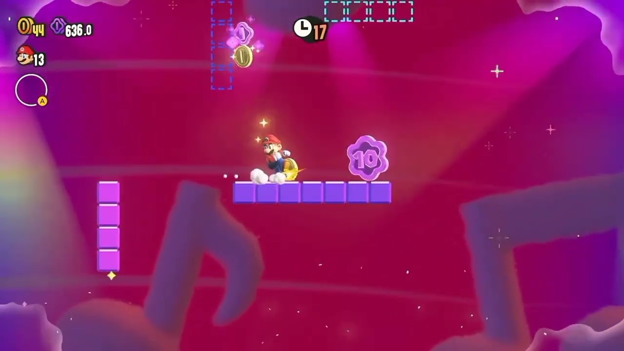 Super mario bros wonder Climb to the Beat But Reverse