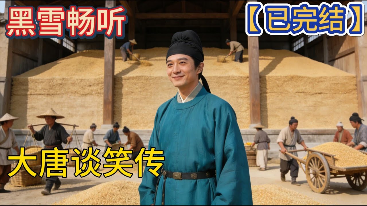 【已完结】🔥《大唐谈笑传》🔥#爽文 #大唐 #穿越 #热血 #一口气看完 #有声小说