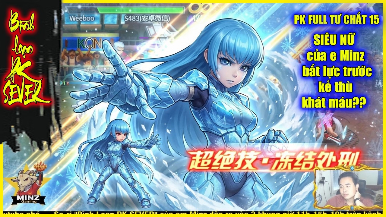 ღ KOF98UMOL ★ 【B&igrave;nh loạn】 PK FULL TƯ CHẤT 15 - SI&Ecirc;U NỮ của e Minz bất lực trước kẻ th&ugrave; kh&aacute;t m&aacute;u?? 💥