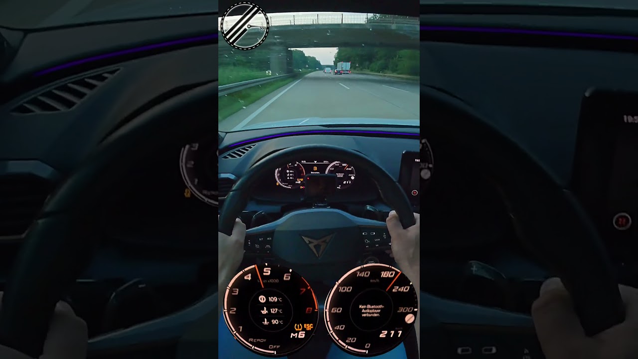 Cupra Leon ST VZ 4Drive Stage 1 | 400 PS | Emergeny Brake at High Speed