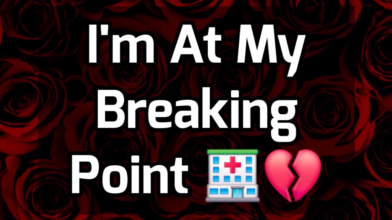 Dm to Df 😞❤️ || I'm At My Breaking Point 🏥💔😨😰😞😓😥😢 #loveletter 