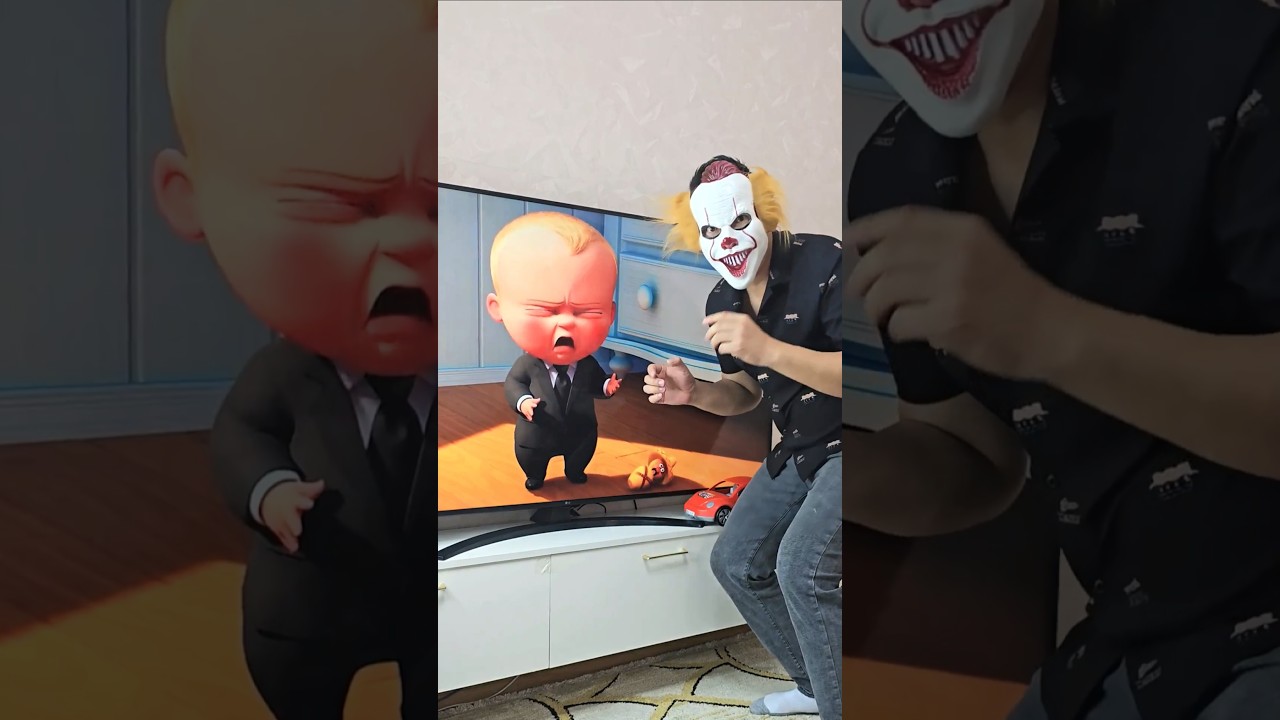 Смешное видео 😂😁 Босс-молокосос, классная сцена #мультик #мемы #смешно