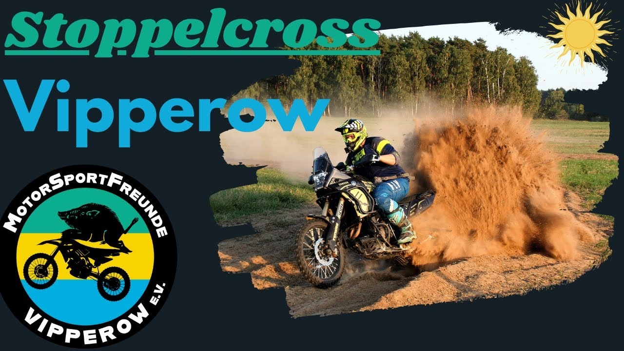 Stoppelcross Vipperow 2023 Rennen 1 Tenere 700 GoPro
